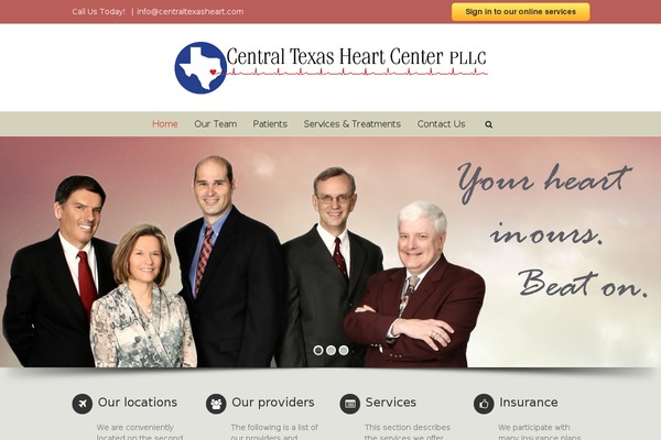centraltexasheart.com site used Medical-care