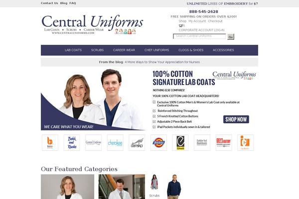 centraluniforms.com site used Centraluniforms