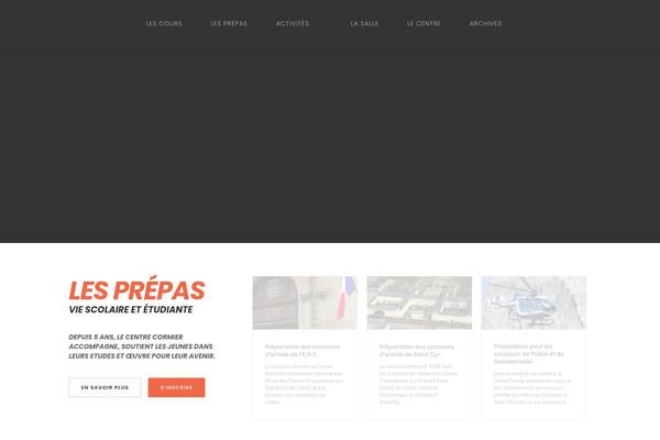 Bridge theme site design template sample