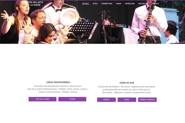 centredesarts.net site used Centredesartsv2