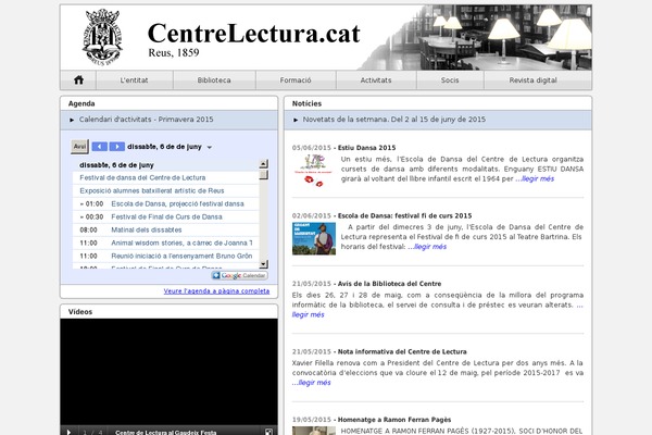 centrelectura.cat site used Cdltemplate