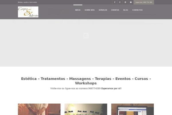 day-spa theme websites examples