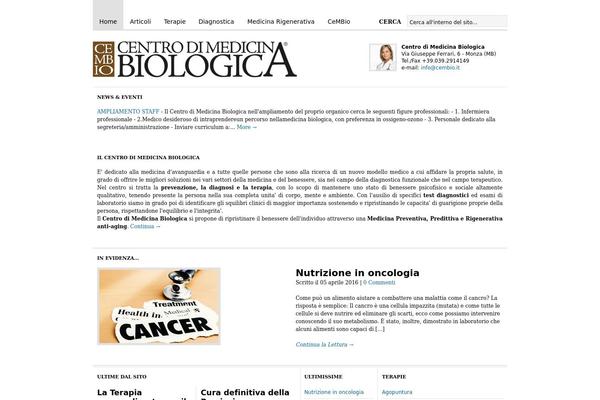 centrodimedicinabiologica.it site used Centro