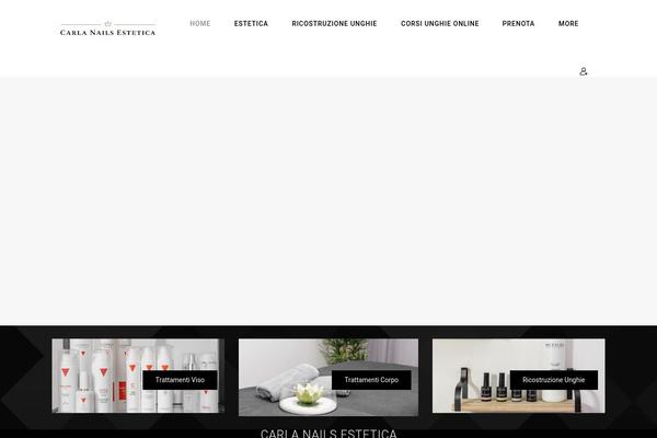 Blossom theme site design template sample