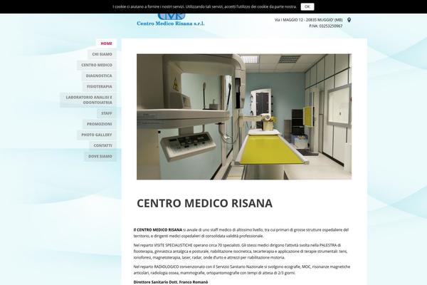 Medicate theme site design template sample
