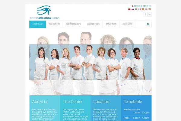 MediCure theme site design template sample