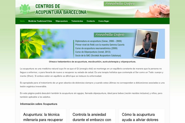 centrosdeacupunturabarcelona.com site used Pinpoint