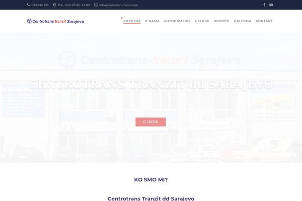 Structure theme site design template sample