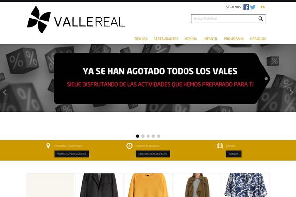 centrovallereal.com site used Sierra-shopping