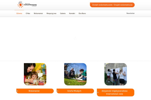 Chariti-child theme site design template sample