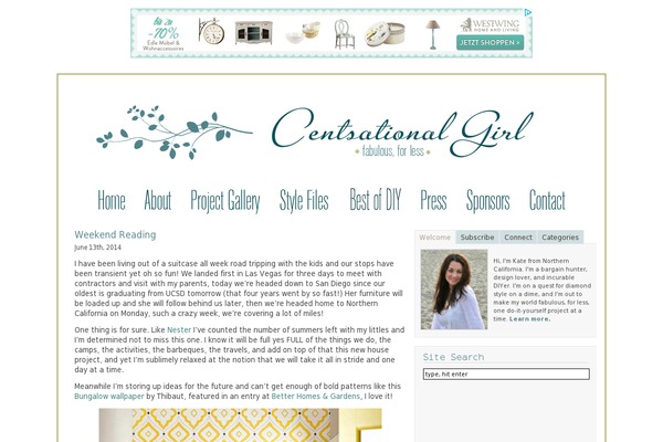 centsationalgirl.com site used Rhd-centsational-style
