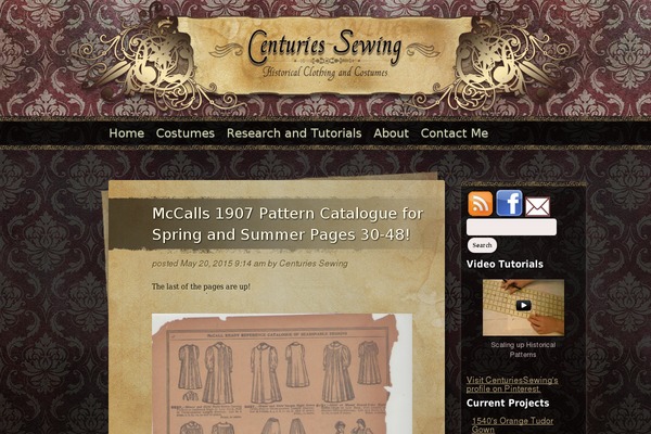 centuries-sewing.com site used Anissa
