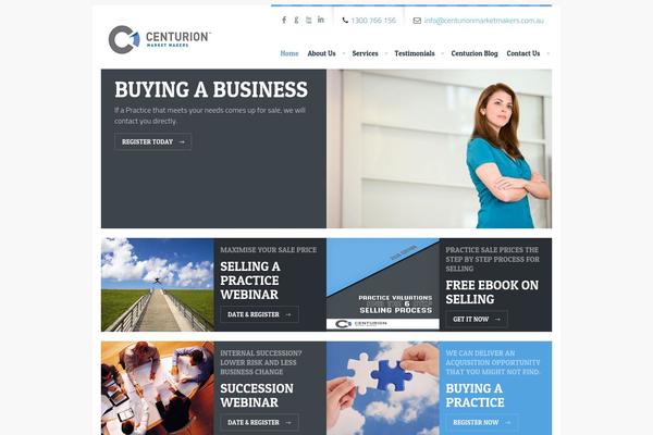 X Child theme site design template sample