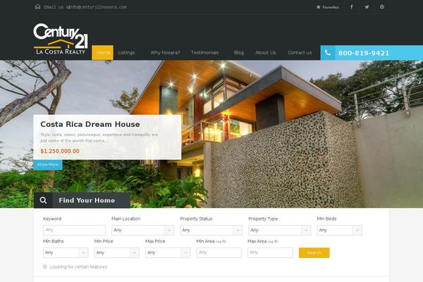 Realhomes Theme theme site design template sample