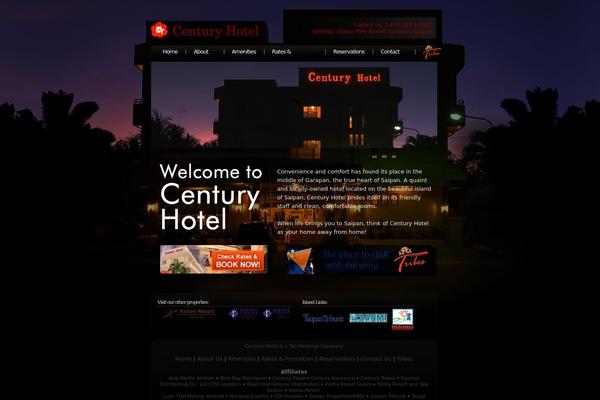 centuryhotel-spn.com site used Shoreditch
