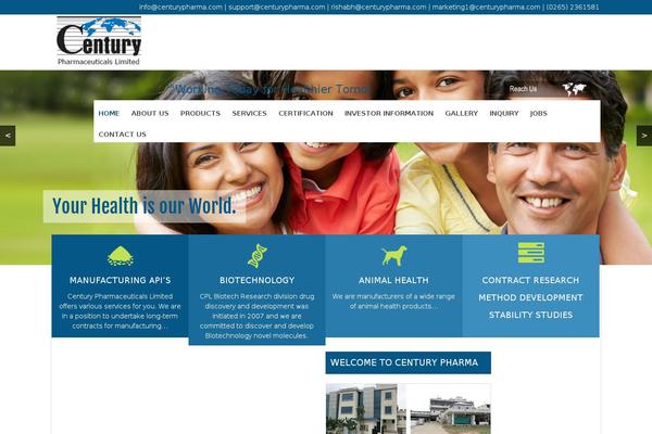 centurypharma.com site used Centurypharma