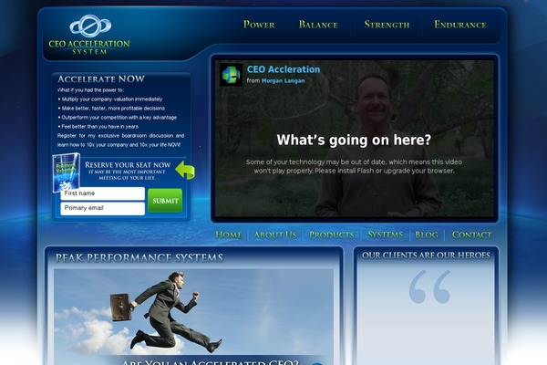 ceoaccelerationsystems.com site used Has