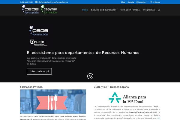 ceoeformacion.es site used Ceoeformacion