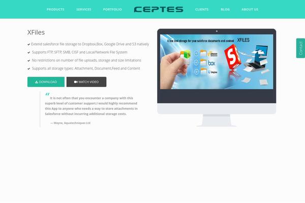 ceptes.com site used Ad-astra
