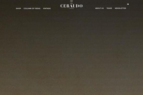 ceraudo.com site used Goya