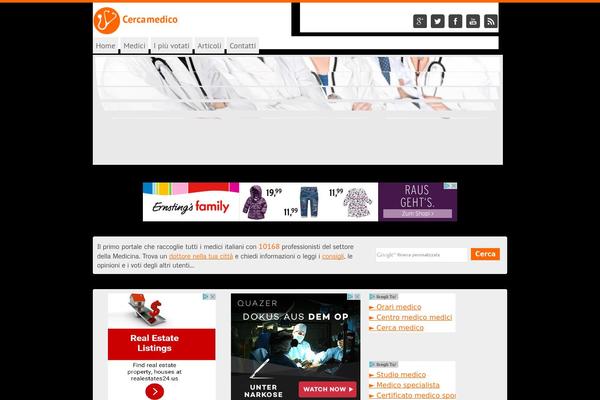 cercamedico.com site used Mgtheme