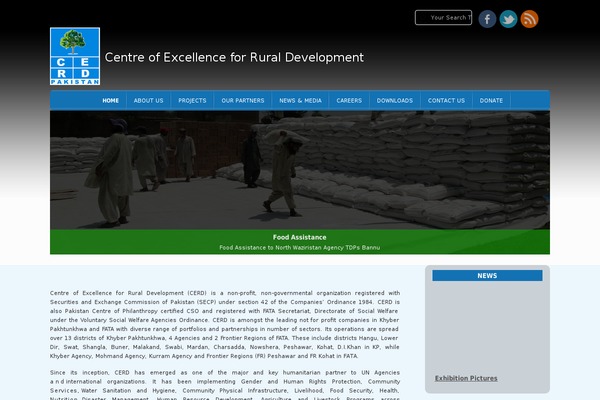cerdpakistan.org site used Flavita