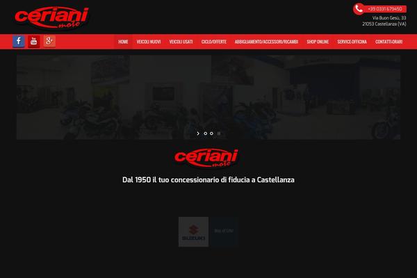 Gestionaleauto theme site design template sample