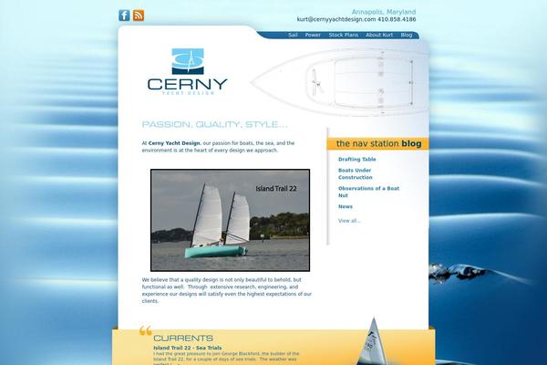 cernyyachtdesign.com site used Cerny