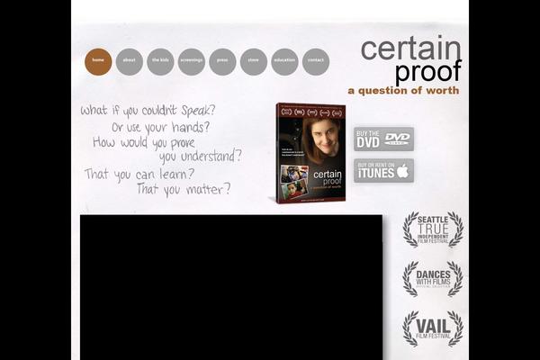 certainproof.com site used Certainproof