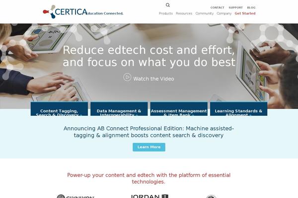 certicasolutions.com site used Certica