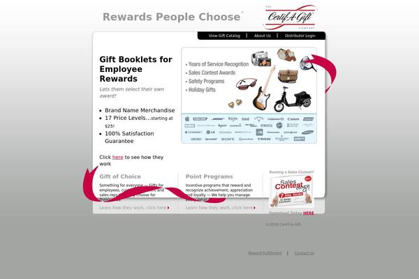 certif-a-gift.com site used Cag
