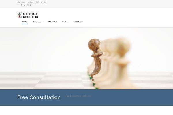 Consulting theme site design template sample