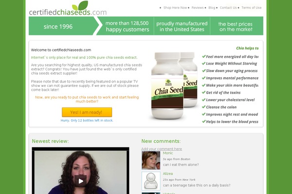 certifiedchiaseeds.com site used Lordbenas2