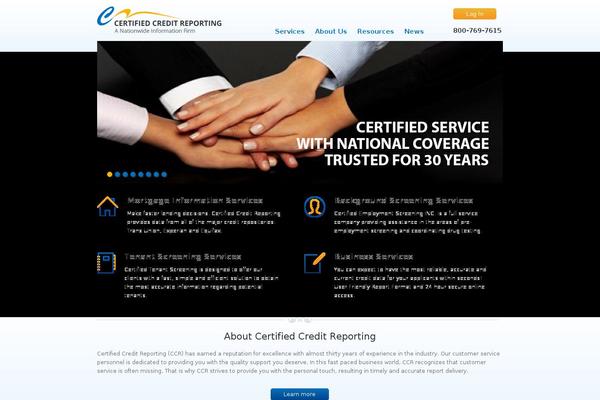 certifiedcredit theme websites examples