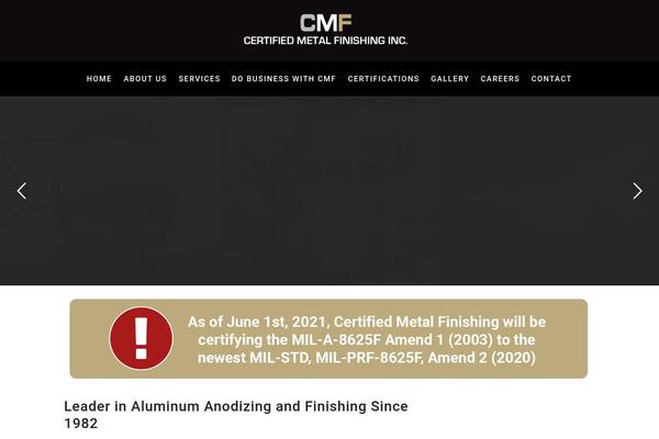 Cmf theme site design template sample