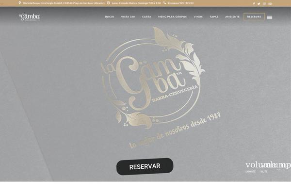 Grandrestaurant theme site design template sample