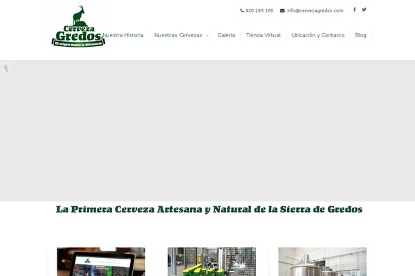 cervezagredos.com site used Pindol