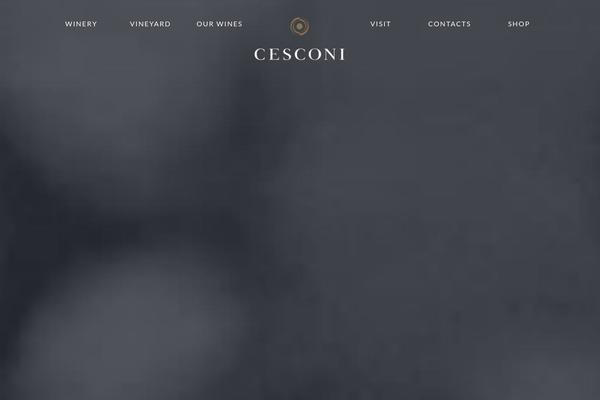 cesconi.it site used Cesconi