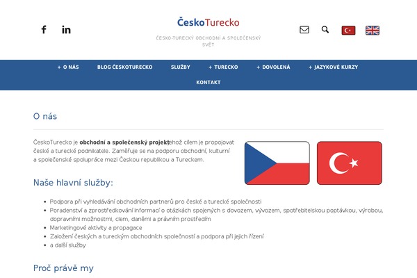 ceskoturecko.cz site used Heap-ceskoturecko