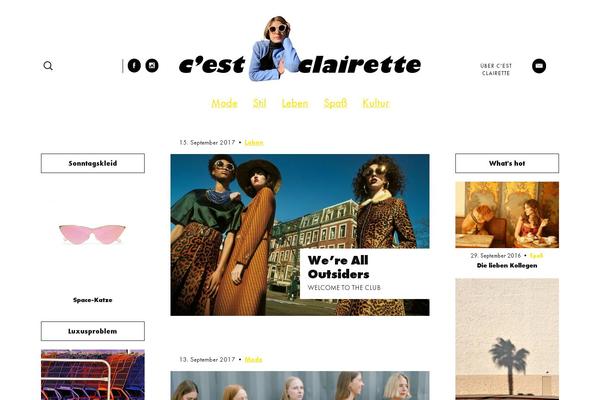 cestclairette.com site used C_est_clairette