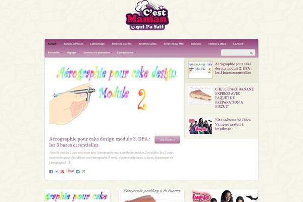 Petit theme site design template sample