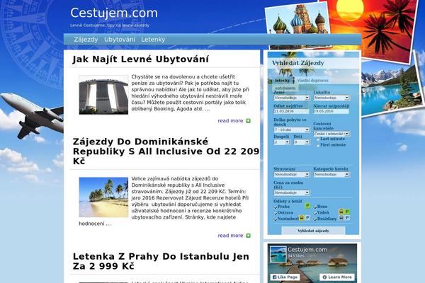 cestujem.com site used Travel-blogger2
