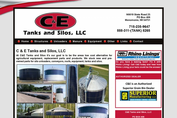 cetanksandsilos.com site used Cetanksandsilos