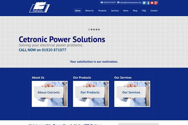 cetronicpower.com site used Cetronic