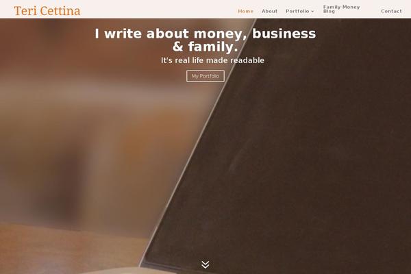 Divi theme site design template sample