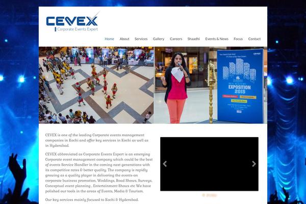 Spacious theme site design template sample