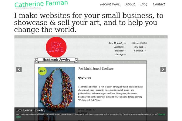 cfarman.com site used Cfarman2012