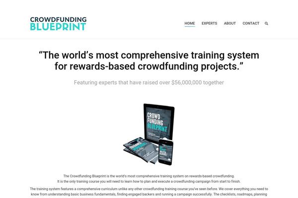 The7 theme site design template sample