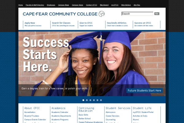cfcc.edu site used Pagecells