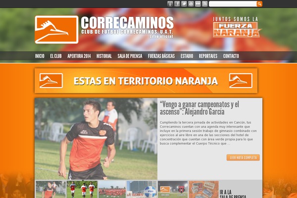 cfcorrecaminos.com site used Cfcorrecaminos